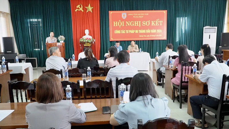 Quảng Nam: Tổ chức Hội nghị sơ kết 06 tháng đầu năm 2024